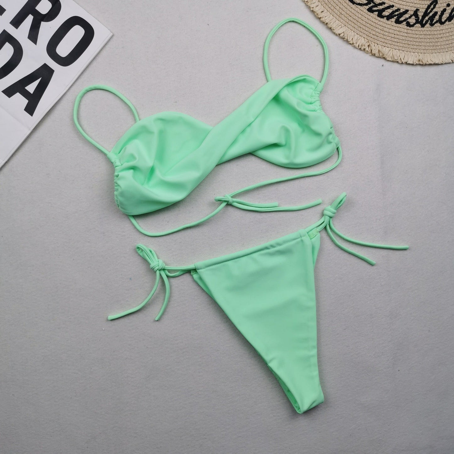 Multicolor Bikini Set