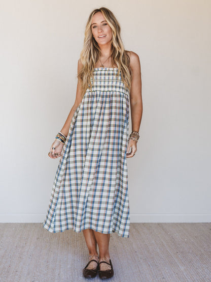 Journey Home Maxi Skirt  - Denim