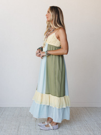 Heart at Sea Dress - Light Blue