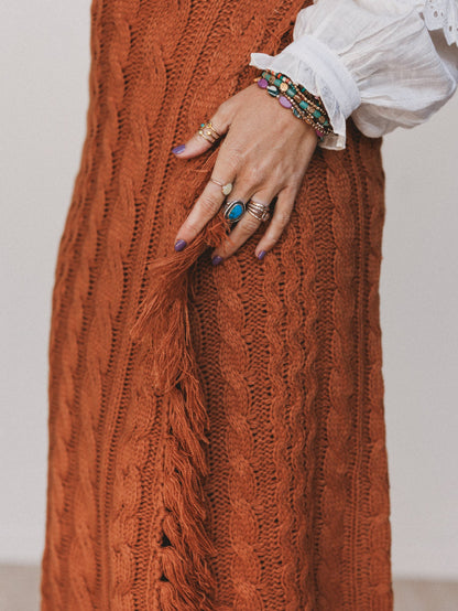 Liz Midi Skirt - Camel