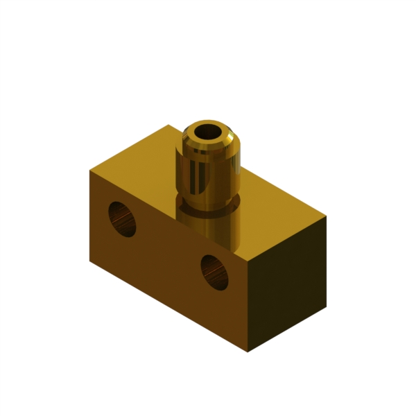 A-7288 Fuel Block for MK-3-WP Brass - 700092 -  Genuine WATERAX Parts