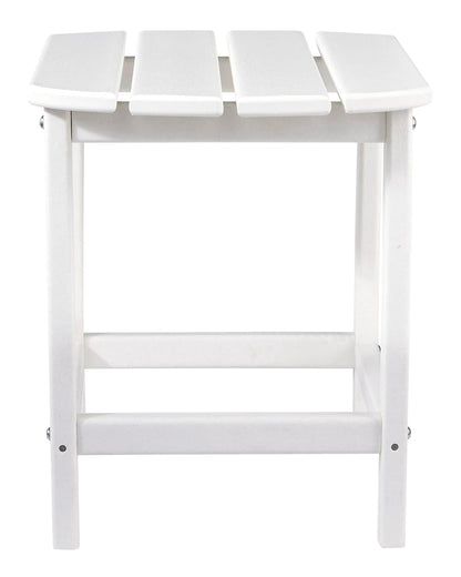 Ashley Sundown Treasure Outdoor Patio End Table White