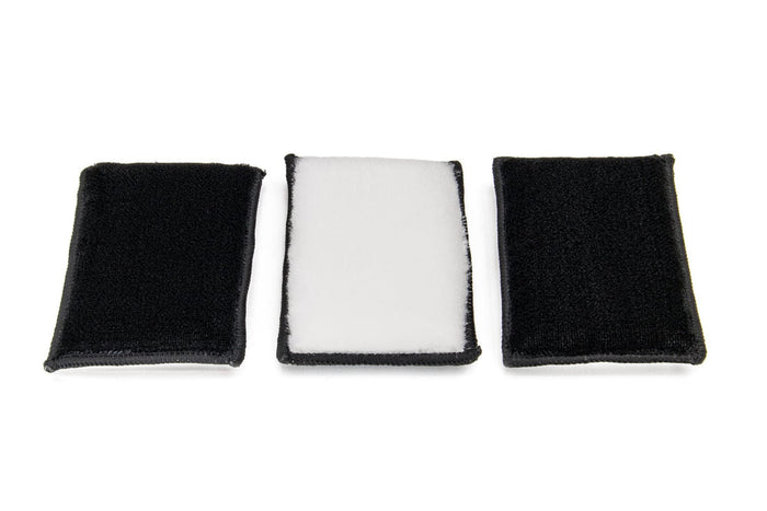 Autofiber Scrub Ninja Interior Scrub Sponge-3/pk