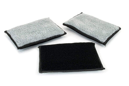 Autofiber Scrub Ninja Interior Scrub Sponge-3/pk
