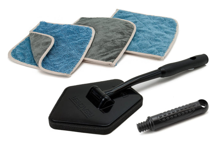 AutoFiber The Reacher Extension Tool + Glass Perfect Towels (3 pack)