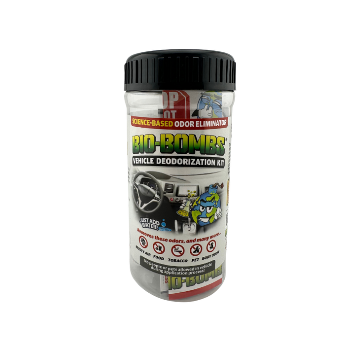 Bio-Bombs Vehicle Deodorization Kit (Car Odor Bomb)