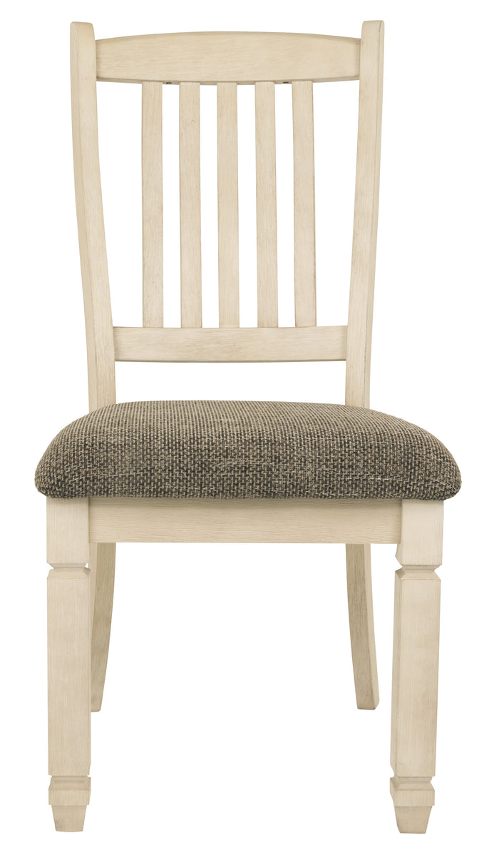 Ashley Furniture - Bolanburg Upholstered Side Chair - Beige Fabric|Wood - Chairs - Additional View 7
