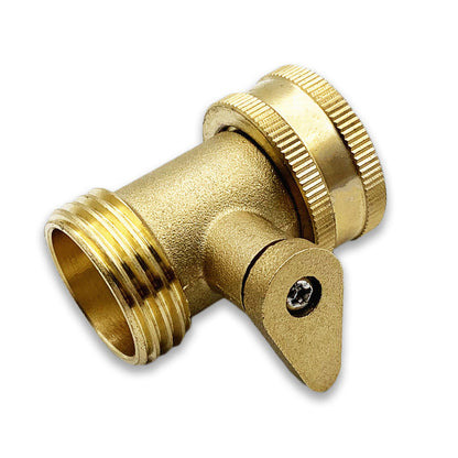 Brass Straight Ball GHT Shut-Off Valve