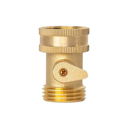 Brass Straight Ball GHT Shut-Off Valve