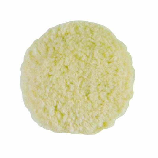 Buff & Shine 3" White Wool Grip Pad