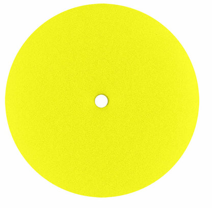 Buff & Shine 3" Yellow Curved Back Foam Grip Pad