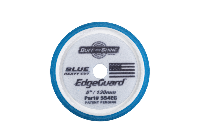 Buff & Shine EdgeGuard Coarse Blue Foam Pad
