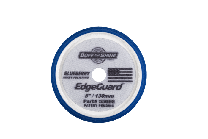 Buff & Shine EdgeGuard Heavy Polishing Blueberry Foam Pad
