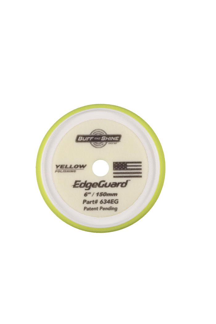 Buff & Shine EdgeGuard Polishing Yellow Foam Pad