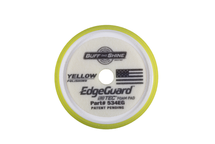 Buff & Shine EdgeGuard Polishing Yellow Foam Pad