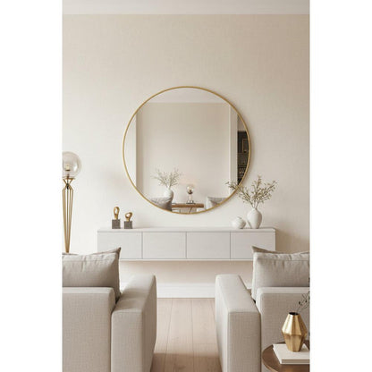Camden Club Round Mirror 80cm REDUCED today .-Renaissance Design Studio