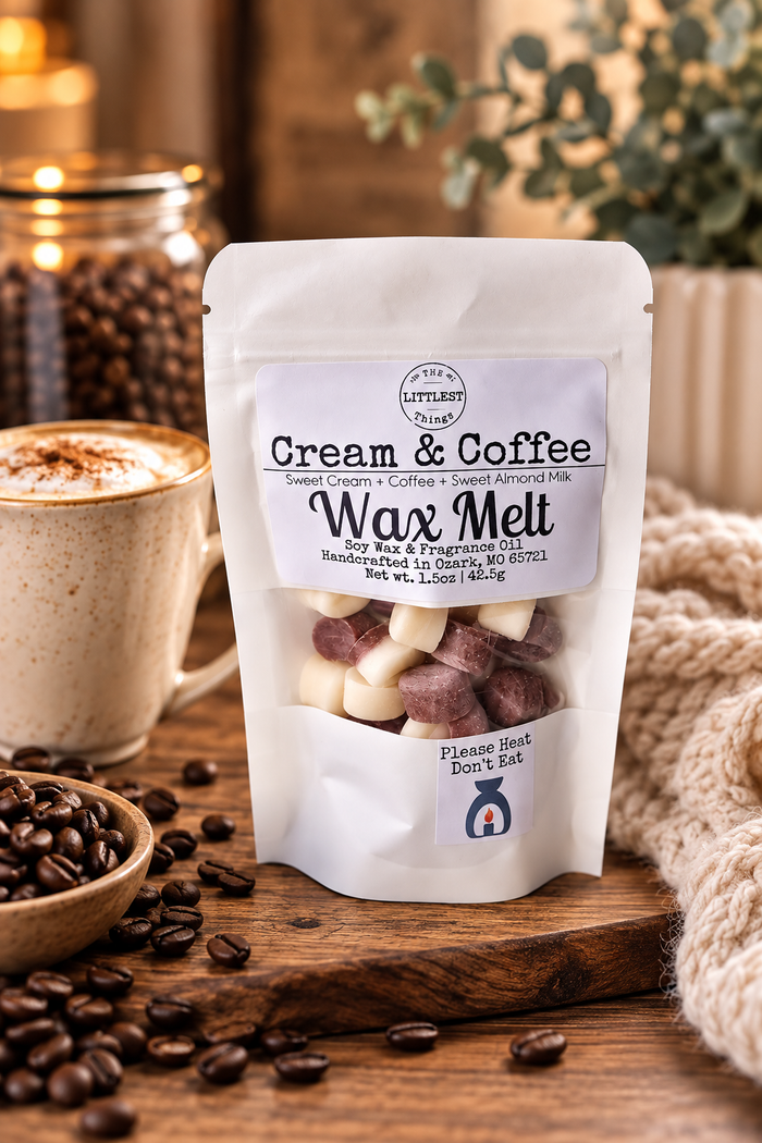 Cream & Coffee Wax Melts