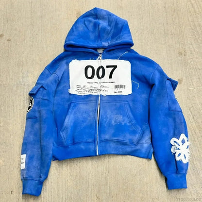 Dark Flash Diamond Patch Hoodie