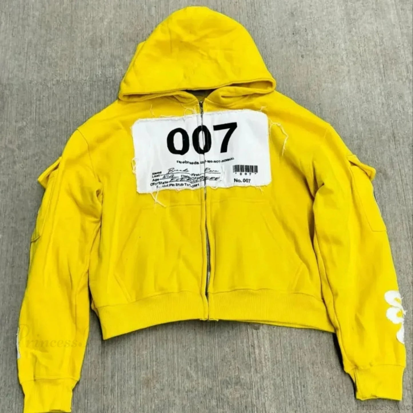 Dark Flash Diamond Patch Hoodie