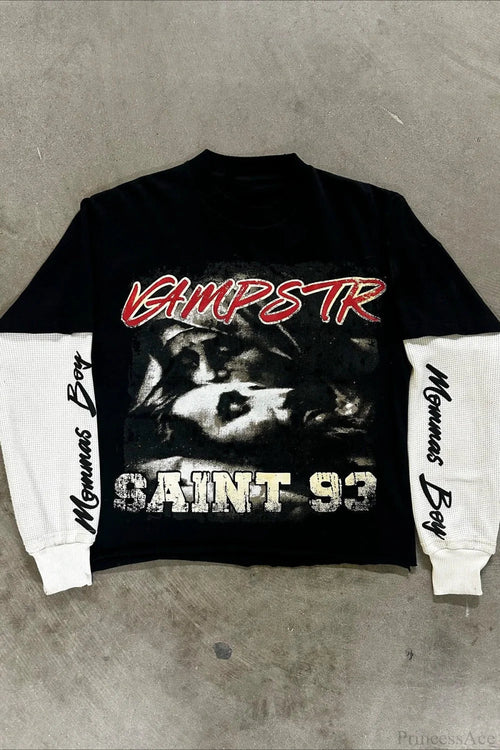 Dark Futuristic Counterfeit 2-Part Hoodie
