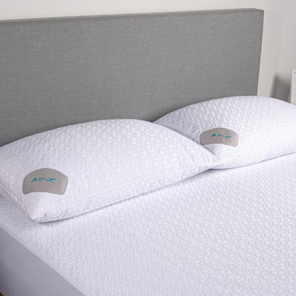 Bedgear - KING DRI-TEC 5.0 PERFORMANCE PILLOW PROTECTOR - White Fabric - Protectors - Additional View 2
