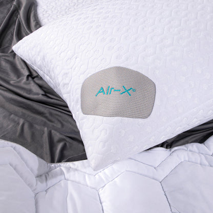 Bedgear - KING DRI-TEC 5.0 PERFORMANCE PILLOW PROTECTOR - White Fabric - Protectors - Additional View 4