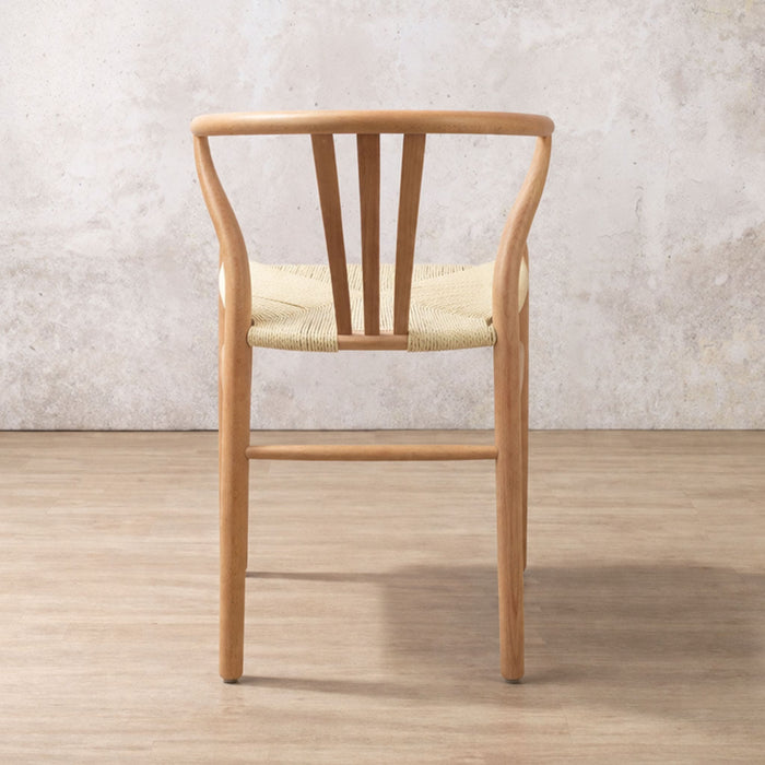 Elara Dining Chair - Leather Gallery - Natural