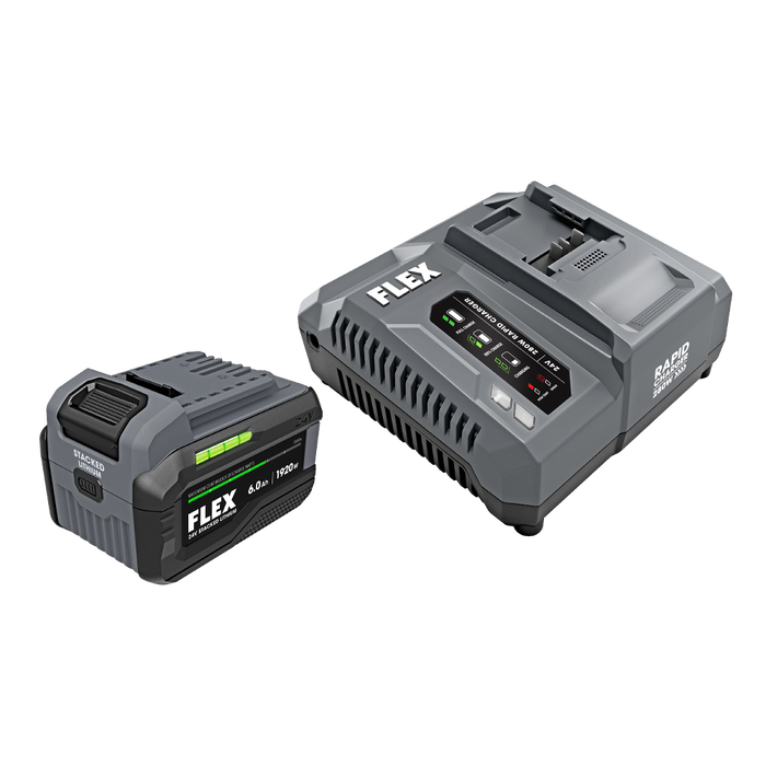 Flex 24V 6.0AH Stacked Lithium Starter Kit