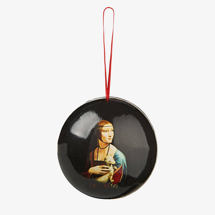 Gift bauble – Leonardo da Vinci, Lady with the ermine