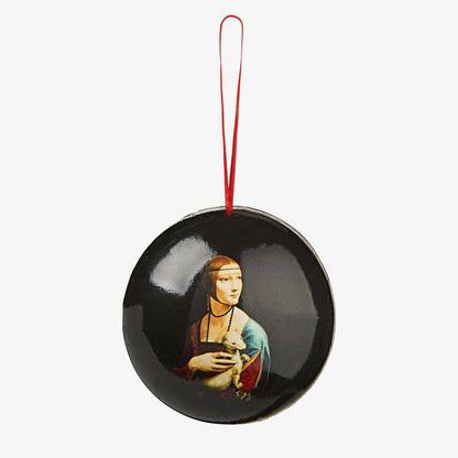 Gift bauble – Leonardo da Vinci, Lady with the ermine