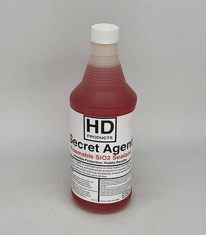A bottle of HD Products Secret Agent