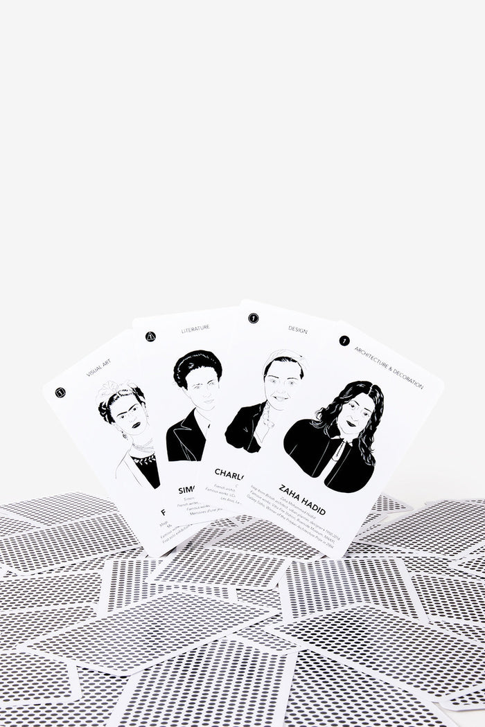 Iconic Women in Art Playing Cards