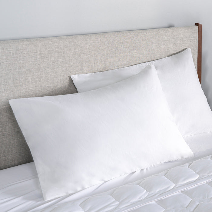 Bedgear - QUEEN iPROTECT PILLOW PROTECTOR - White Fabric - Protectors - Additional View 3