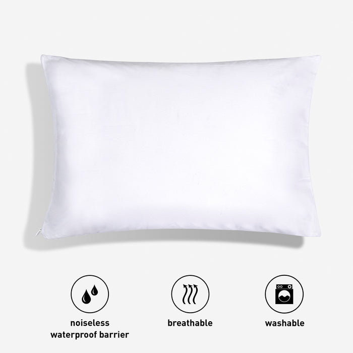 Bedgear - KING iPROTECT PILLOW PROTECTOR - White Fabric - Protectors - Additional View 5