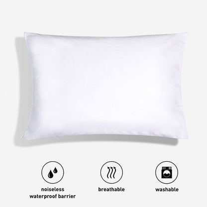 Bedgear - KING iPROTECT PILLOW PROTECTOR - White Fabric - Protectors - Additional View 5