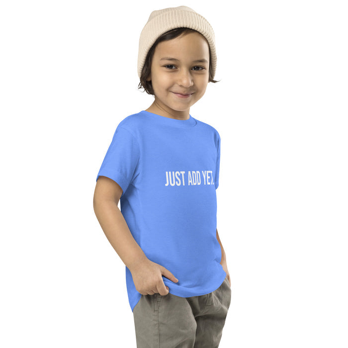 toddler staple tee heather columbia blue right front