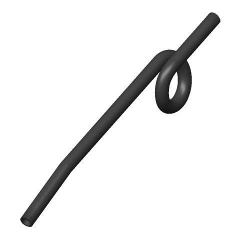 KCR 100-11 Spout With Fuel Trap For Drip Torch - 700828 -  Genuine WATERAX Parts