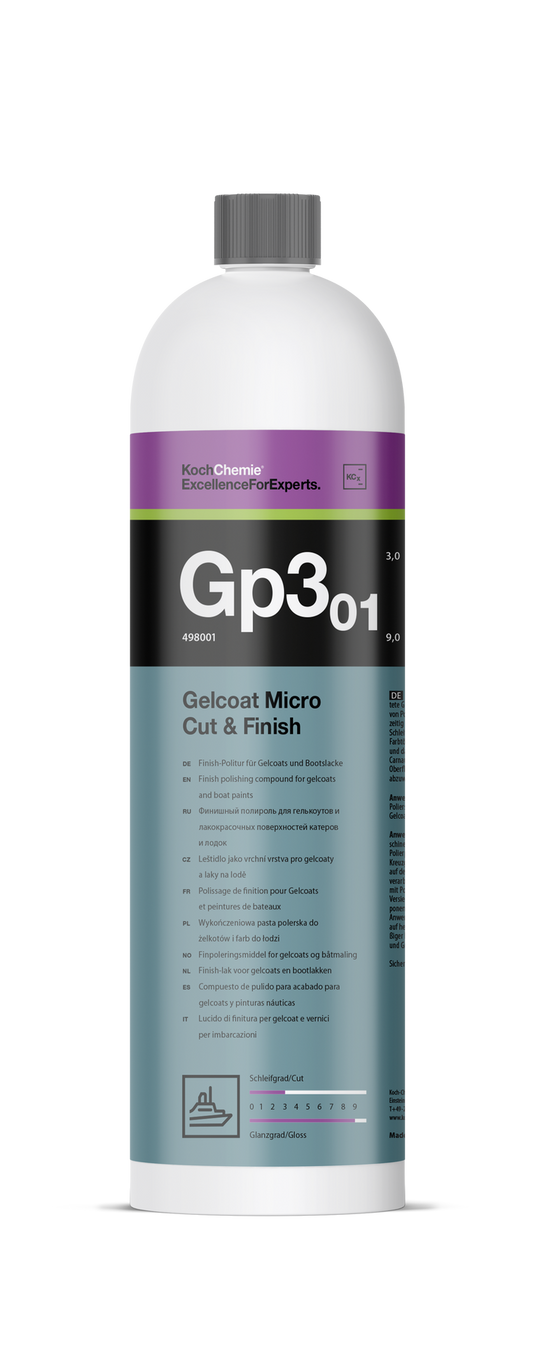 Koch-Chemie Marine Gelcoat Micro Cut & Finish Gp3.01