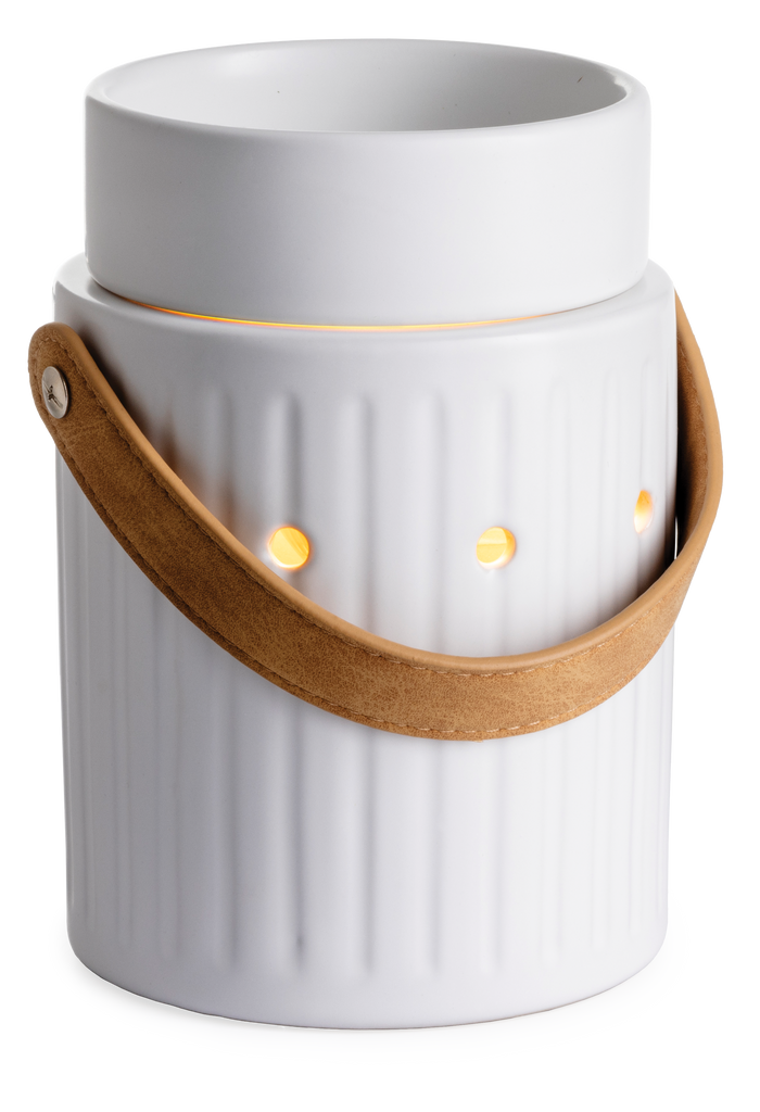 Leather Handle Illumination Fragrance Warmer