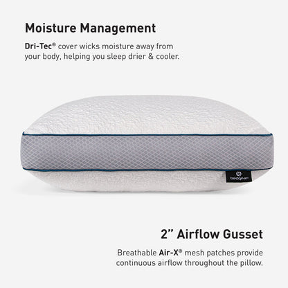 Bedgear - LINEA 2.0 PILLOW - White Fabric - Pillows - Additional View 6