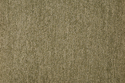 Close-up of olive textured throw pillow fabric