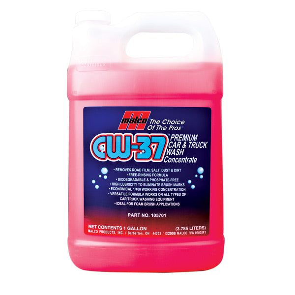 Malco CW-37™ Premium Car & Truck Wash Concentrate