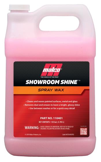 Malco Showroom Shine Spray Wax