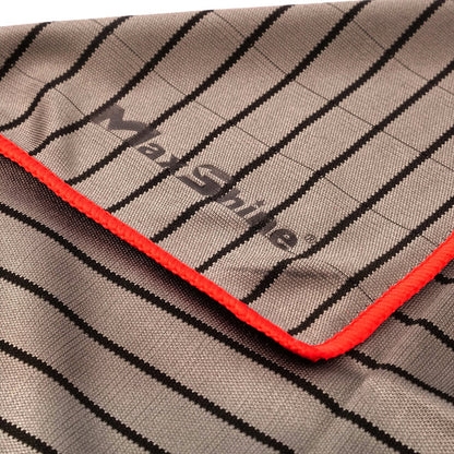 MaxShine 360GSM 16"x16"Premium Soft Microfiber Carbon Fiber Towel