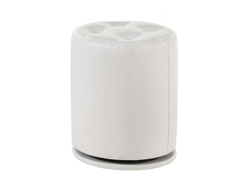 MORGAN WHITE VANITY STOOL