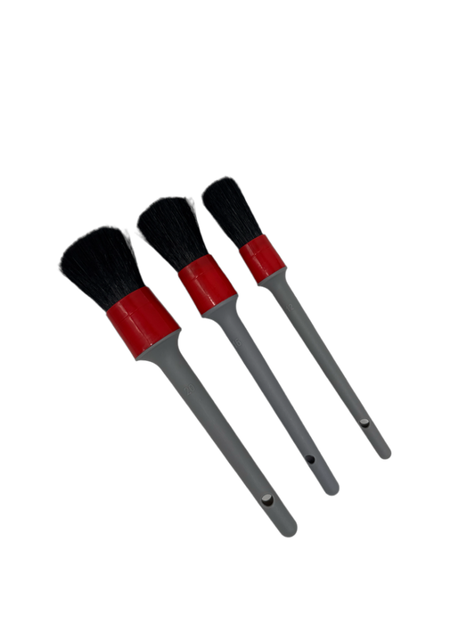 Natural Boars Hair Brush 3pk