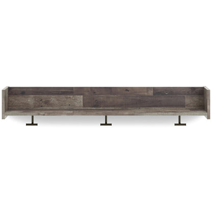 Neilsville Wall Mounted Coat Rack with Shelf and 3 Hooks