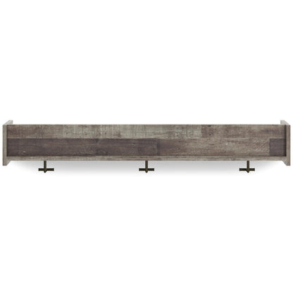 Neilsville Wall Mounted Coat Rack with Shelf and 3 Hooks