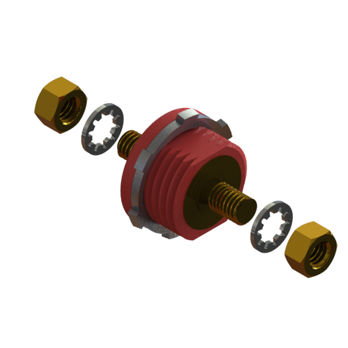 PART-429 Binding Post 3.8" Red - 800947 -  Genuine WATERAX Parts
