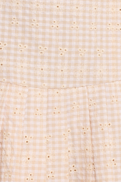 Zephyra Mini Dress - Cream